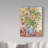 'Flower Power in Pot' Acrylic Painting Print on Wrapped Canvas-31975106