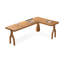 Bureau rectangulaire brun en bois massif-1888333485-1888333482