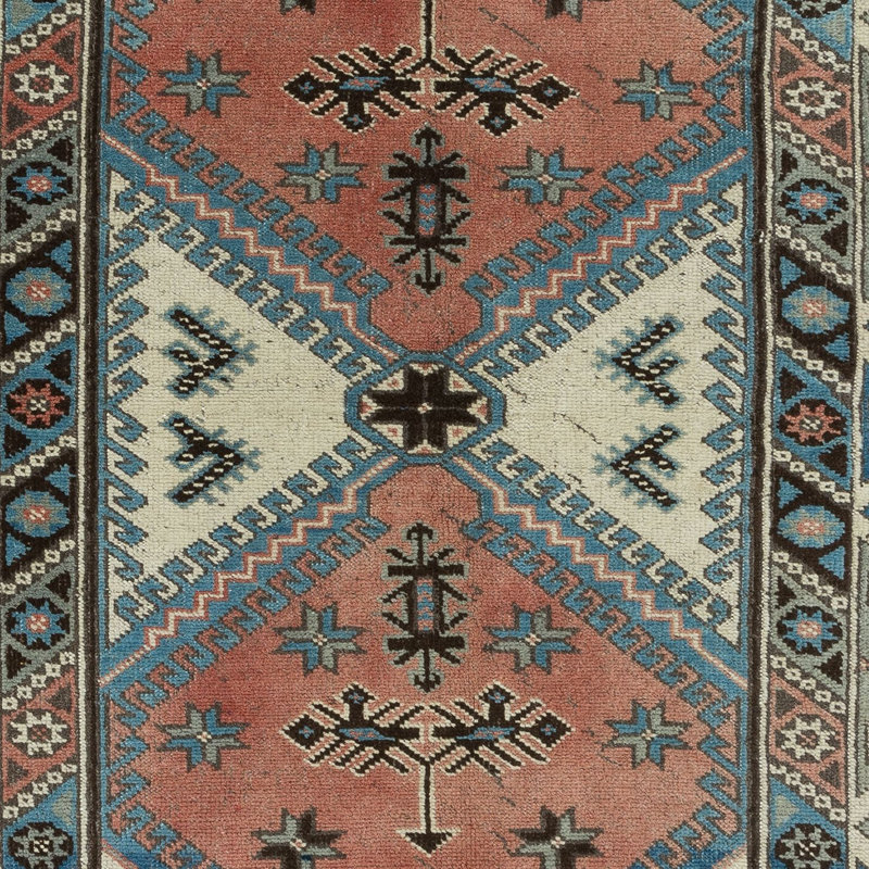 Tapis rectangulaire en laine Hybale