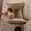 Fauteuil surdimensionné en chenille de style moderne pour salon et chambre à coucher-1580251457