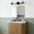 Modern Contemporary 3-Light Black Bell Bathroom Vanity Light Dimmable