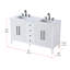 Meuble-lavabo double 60 po-2136184977