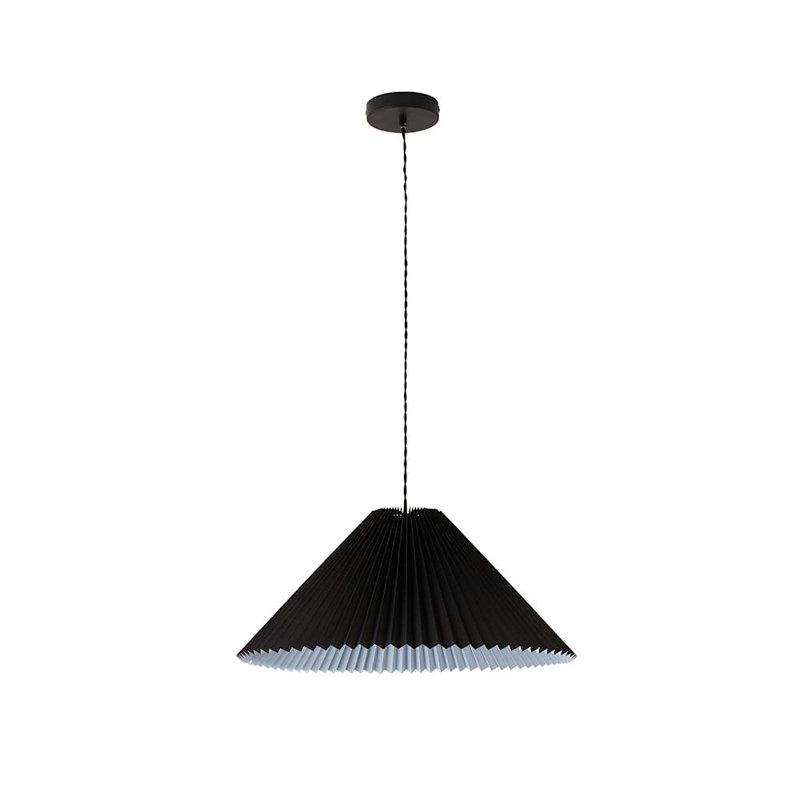 Kameron 1 - Light Painted Shaded Pendant, No, Black