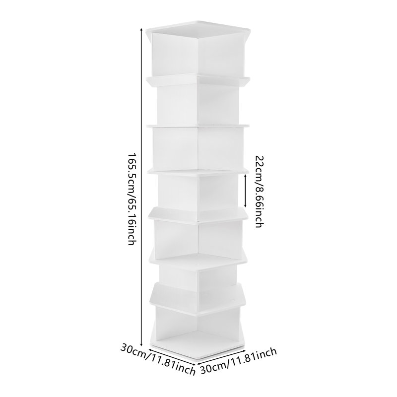 7-Tier Shoe Rack  Rotating Shoe Display Rack