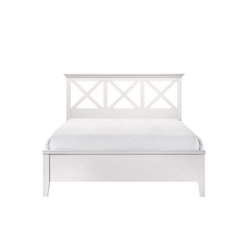 Anahat X Bed, Queen, White