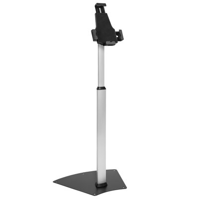 Mount-It Height Adjustable Anti-theft Tablet Floor Stand Kiosk for iPad & Other 7.9- 10.9 Tablets