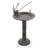 Aluminum Sculptural Birdbath