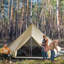 Tente campagnarde pour 10 personnes Outsunny