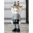 Modern Minimalist Resin Version Teddy Bear Statue Tray Decorative Item
