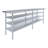 24 in. x 96 in. Stainless Steel Table With Three Undershelves