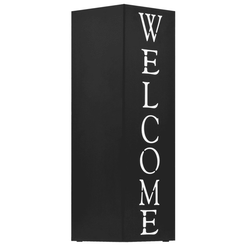 Rufus Steel Freestanding Umbrella Stand, Black
