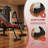 Premium Foldable Multi-Function Weight Bench With Removable Rowing System - 600 LBS Capacity Space-Saving Training Station