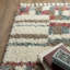 Tapis performance ivoire / brun clair-1187806241