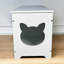 Meuble pour litière pour chat 39,4 po