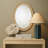Allister Ceramic Table Lamp with Raffia Shade