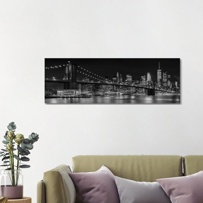 NYC Nightly Impressions- Gallery-Wrapped Canvas Giclée