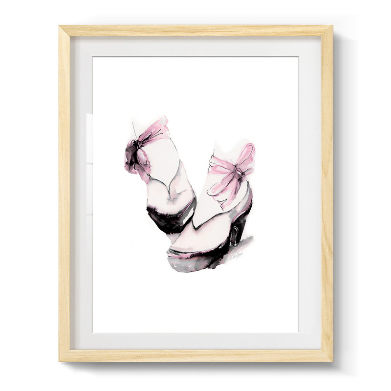 Plateforme de ballet - impression encadrée, Naturel, H 28,5 po x l 20,5 po