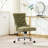 Modern Chenille Upholstered Button Office Chair, Adjustable, Swivel, Metal Base, Wide And Deep Seating, Hand - Pulled Buttons At Back, High Rebound Sponge In Cushion Adjustable Chair With Upholstery,-1918711491