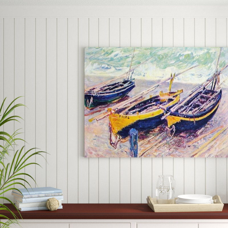 Claude Monet - Wrapped Canvas Painting, 60cm H x 80cm W x 1.8cm D