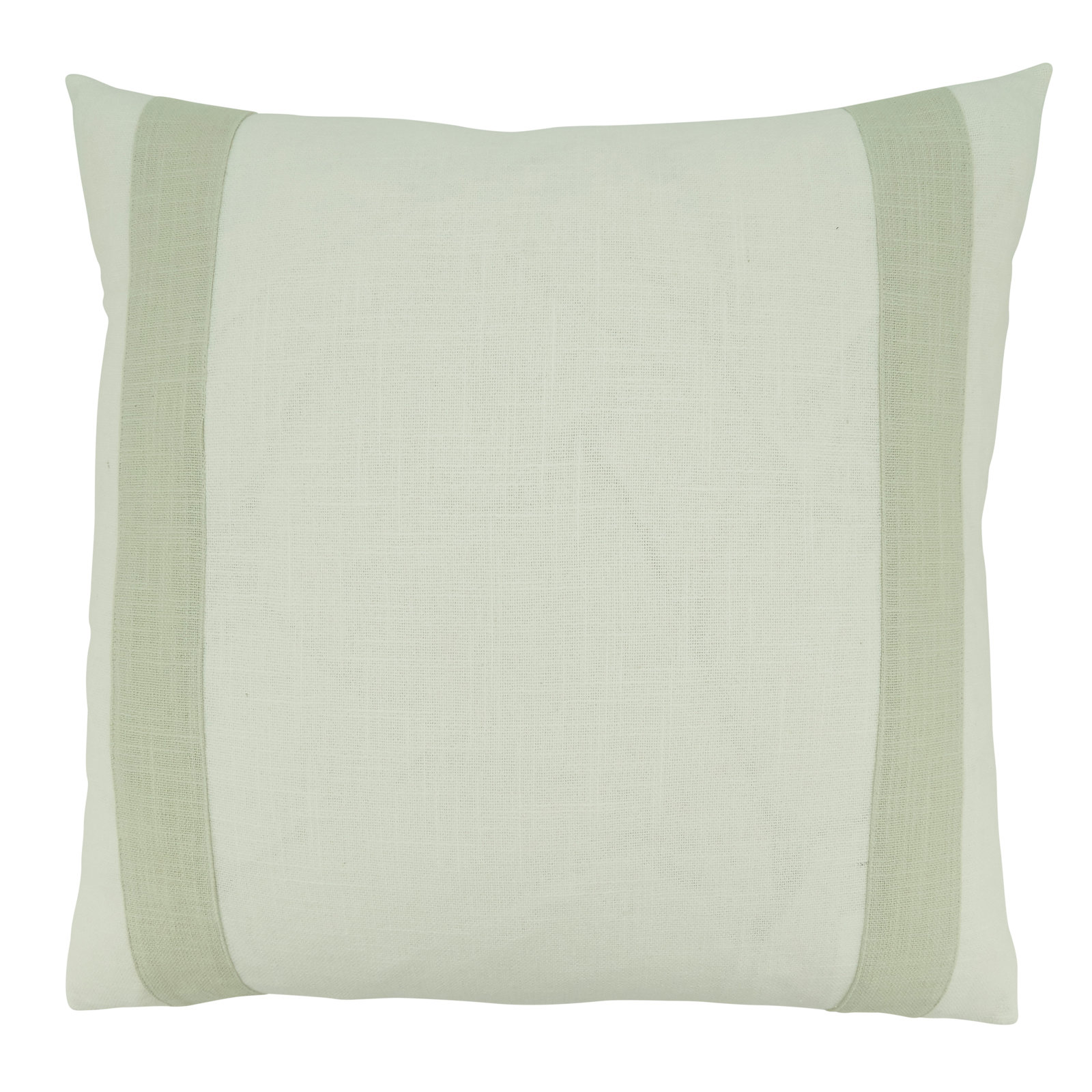 Annabelle 20" x 20" Cotton Pillow Cover, Ivory, Pillow Cover Only - No Insert