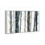 Nature et paysage derrière les bois - impression sur toile tendue-66932882-66932888