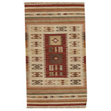 One-of-a-Kind 2'5" X 4' Hand Knotted Area Rug