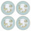 Lenox British Colonial Tradewind Accent Plates, Set of 4