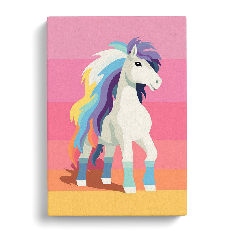 Pony Minimalism No.2 - Print, 76cm H x 50cm W x 3cm D