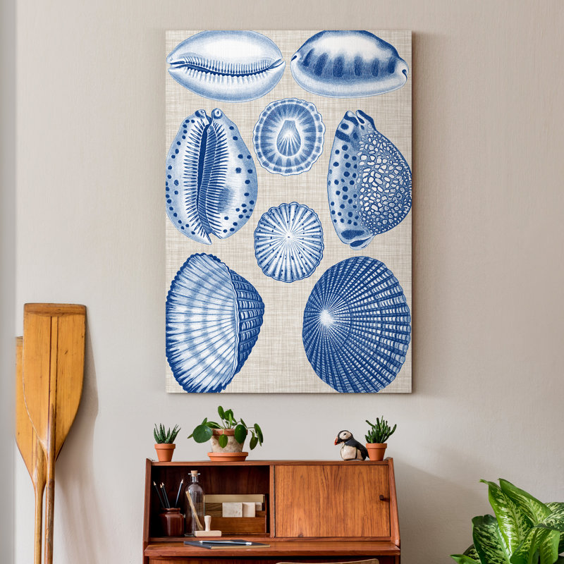 " Shells I ", 27" H x 18" W x 1" D