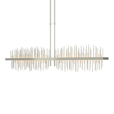 Luminaire suspendu linéaire à 1 lumière pour îlot de cuisine Gossamer