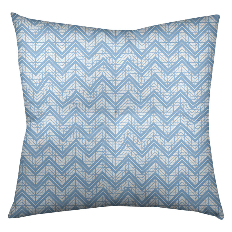 Coussin Rhonda Cheval, 30 po x 30 po, Bleu sarcelle / blanc