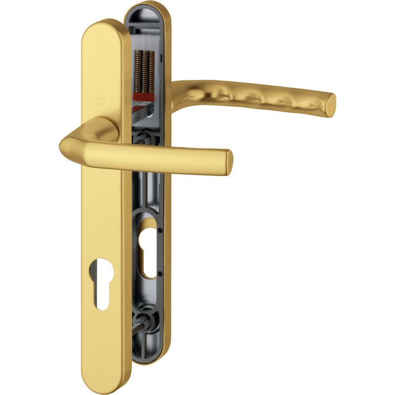 Right Door Handle, Aluminium Gold