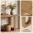 78.74" Extra Long Solid Wood Console Table
