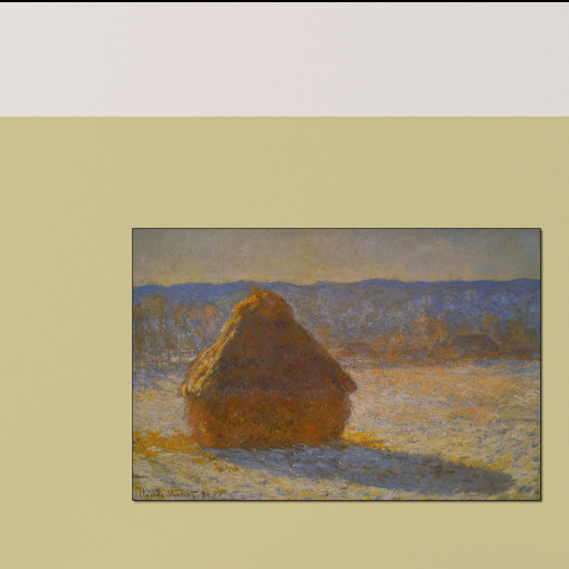 Claude Monet - Wrapped Canvas Painting, 90cm H x 135cm W x 1.8cm D