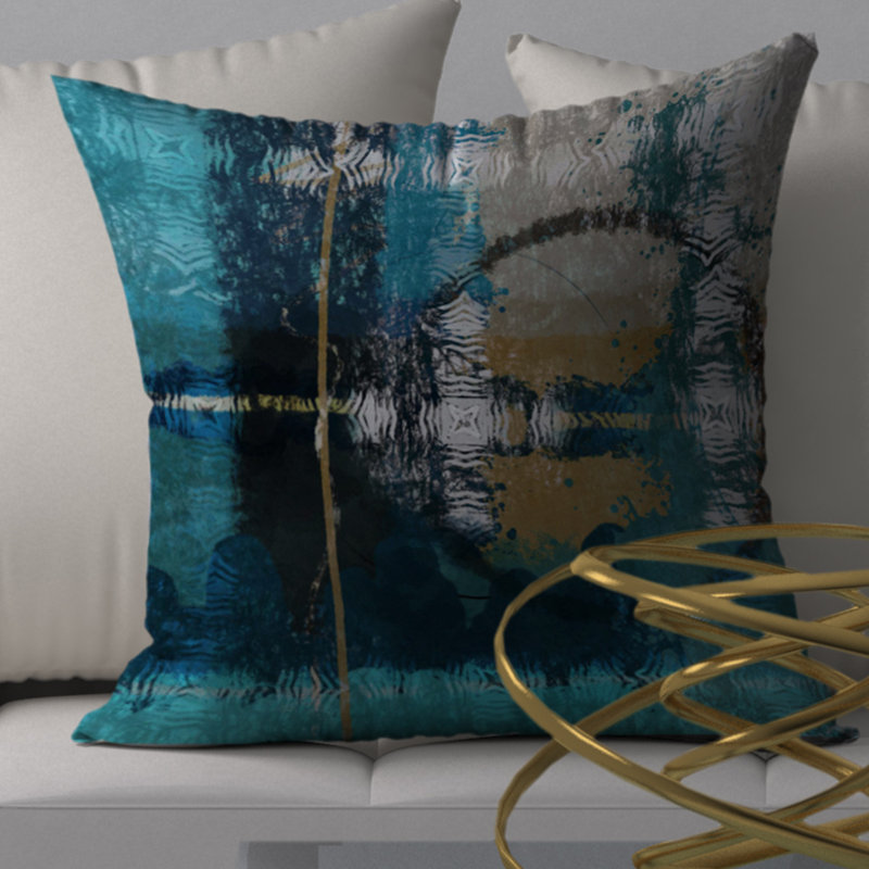 Housse de coussin carrée/insert, 24 po x 24 po