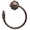 Acanthus swing towel smooth ring left Renaissance style in Satin