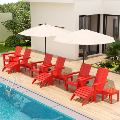 Joubert 6 - Person Patio Conversation Set