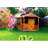 Clubhouse 10 ft. W x 14 ft. D Western Red Cedar Wood Storage Shed-166689614