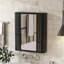 Armoire de salle de bain murale avec miroir