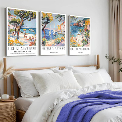 3 Piece Wrapped Canvas Wall Art