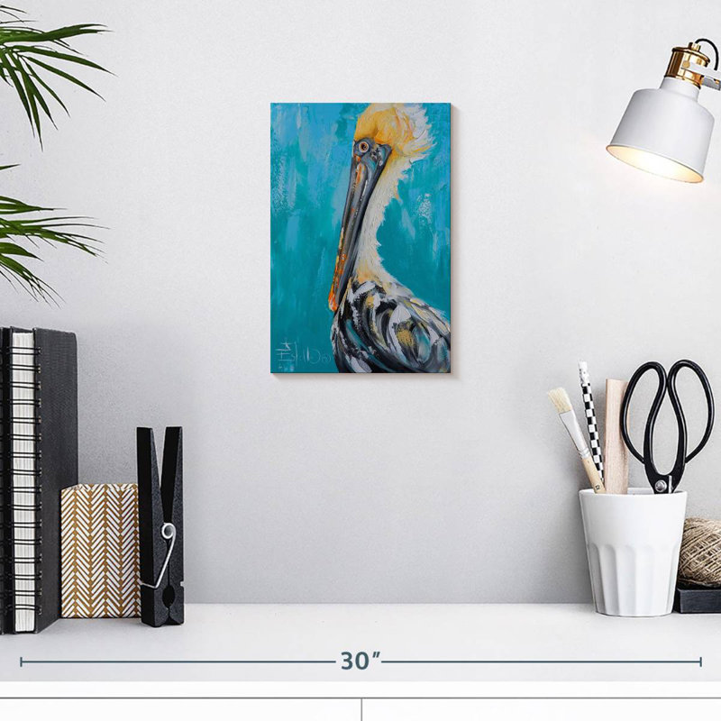 Brampt Posh Pelican, 12" H x 8" W