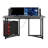 Quest Gaming Desk with CPU Stand-1083396113