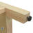 Sideboard with Adjustable Shelves & Push-to-Open Doors, Wood Frame Buffet Cabinet-1062610784