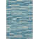Premium Machine Washable Prisco Teal Rug