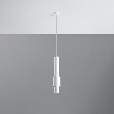 Aliezah 1 - Light White Novelty Pendant