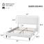 Lit simple, moelleux et moderne, lit moelleux, lit confortable, grand