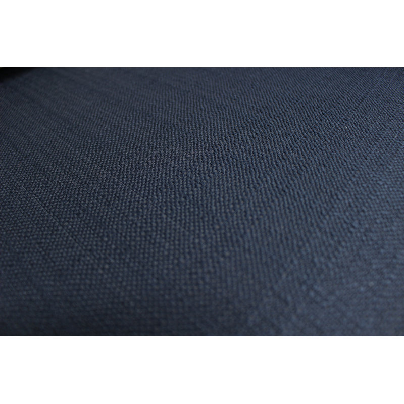 Donham Upholstered Accent Chair, Klein Midnight Basketweave
