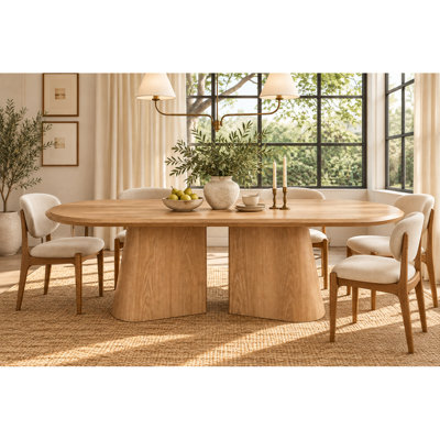Krout BURL DINING TABLE