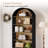 78.77'' Tall Bookcase With Drawers-498097023
