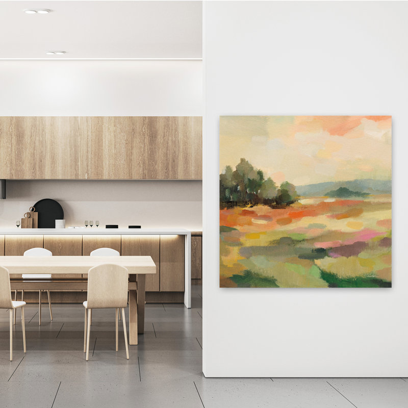 Début septembre Ii, art contemporain, H 48 po x l 48 po